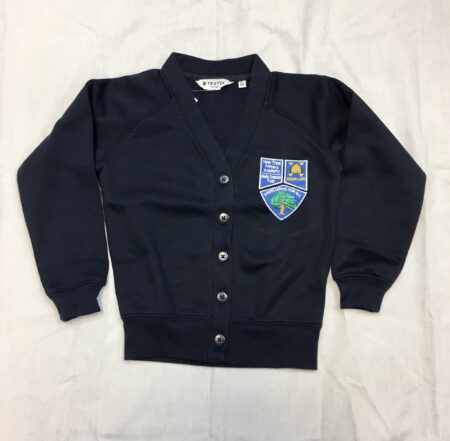 BADGED CARDIGAN