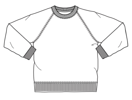 Sweatshirt - Crew neck