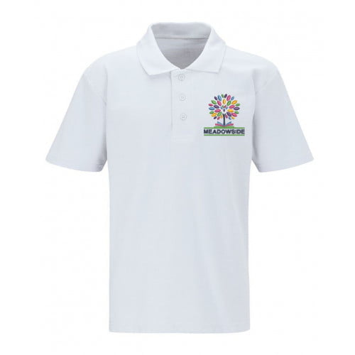 With embroidered school logo