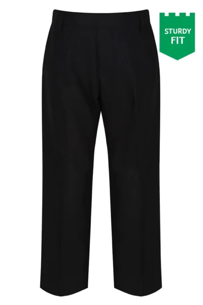 Sturdy Fit trousers

Elasticated Back

Zip and Clip

Colour =  Black

Colour = Grey
