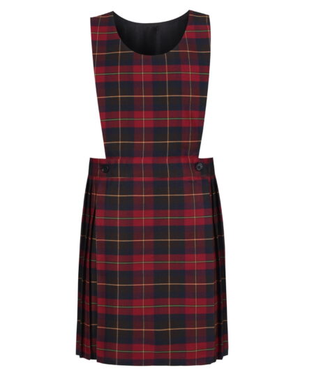 Tartan Bib Pinafore