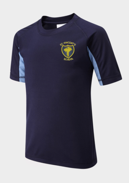 St Vincent Primary - NEW PE T-SHIRT