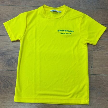 St Paul & St Timothy’s infants micro T-Shirt P.E - NEW