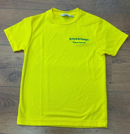 St Paul & St Timothy’s infants micro T-Shirt P.E - NEW
