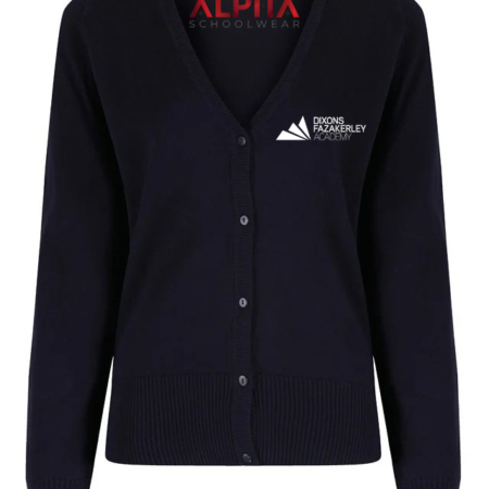 Navy Girls Cardigan